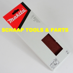 Schuurblad  93x230mm P120 red per 10 verpakt | P-36158